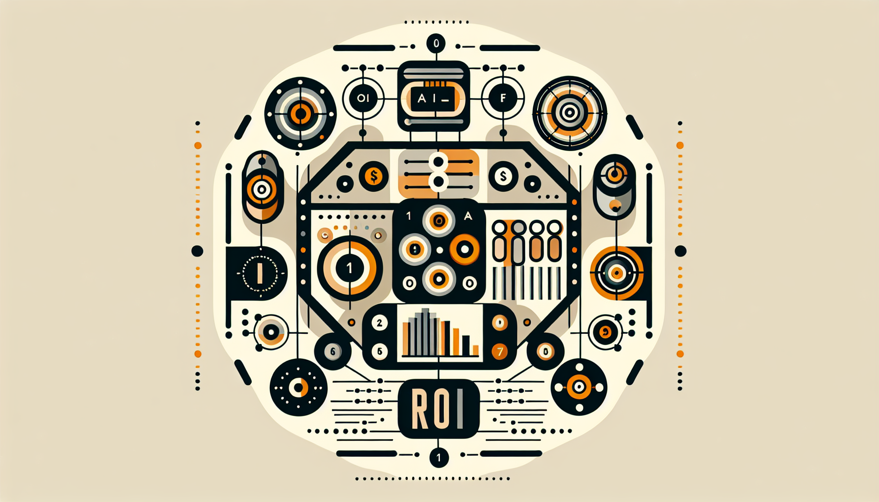A visual memory anchor summarizing the CFO's essential 10 checkpoints—empowering finance leaders to build bulletproof, auditable AI ROI cases.